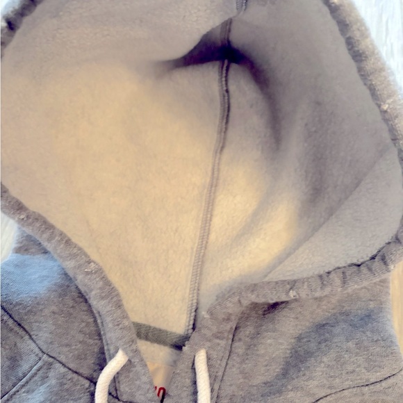 Mossimo Distressed Hooded Sweatshirt - Picture 3 of 4
